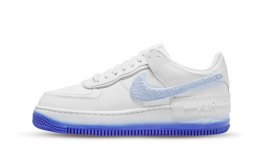 Nike Air Force 1 Shadow Blue Tint - Chenille Swoosh Pack (W)