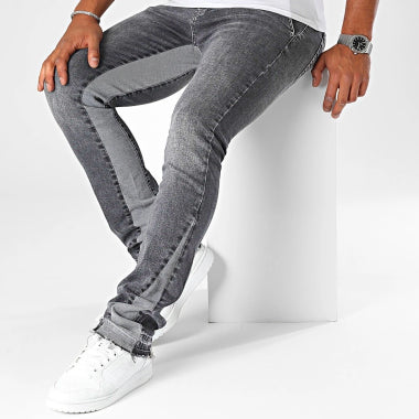 Flared Jeans Men - Grey