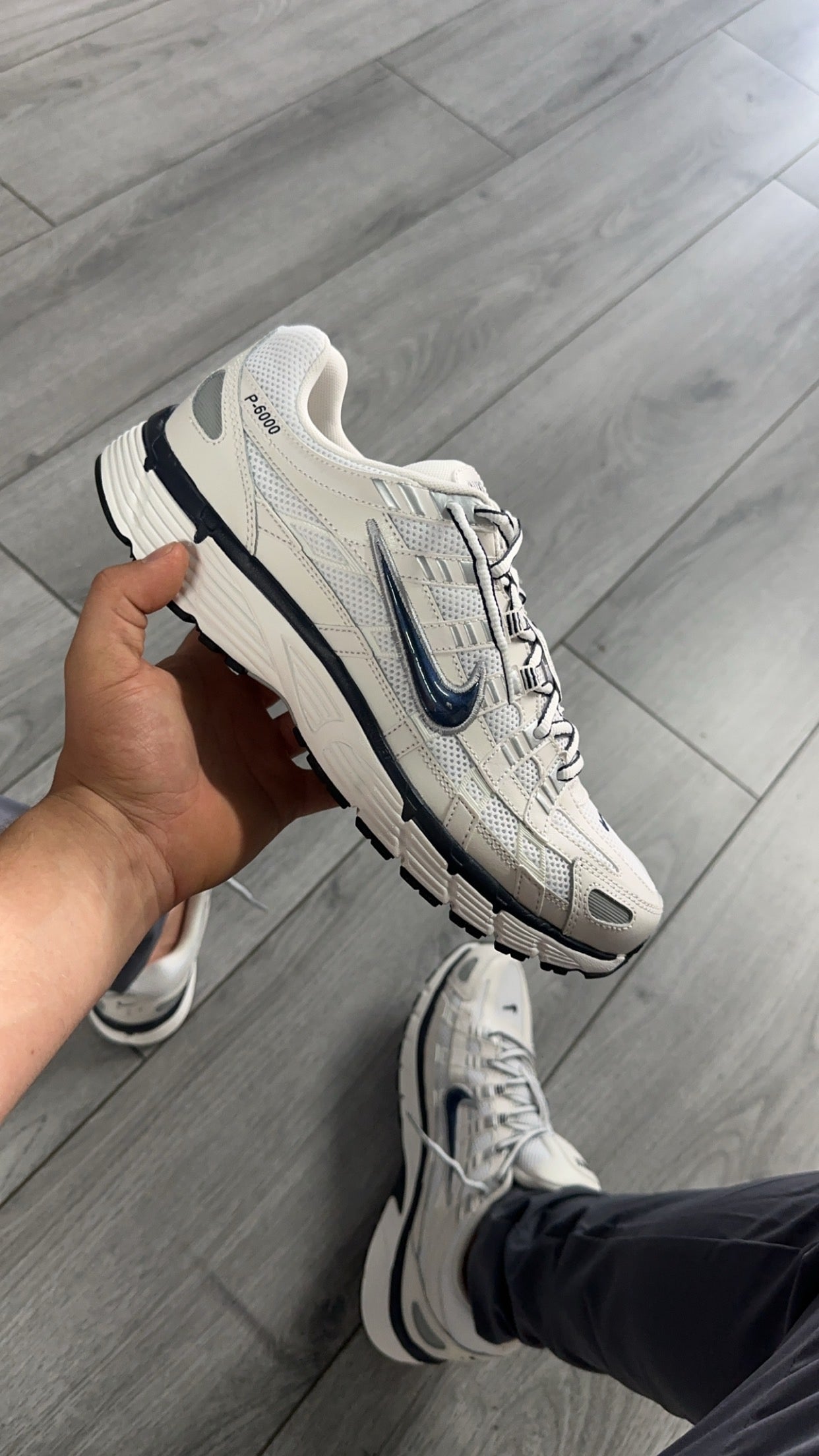 Nike P-6000 Phantom White Obsidian