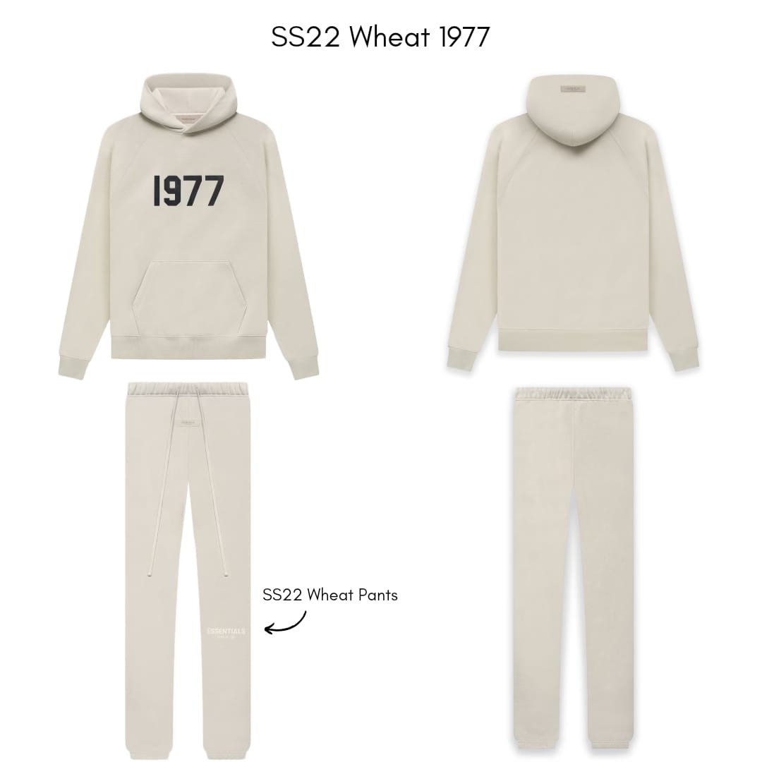 Fear Of God Essentials Tracksuit (SS22) Wheat 1977