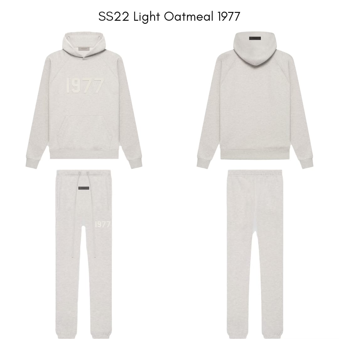 Fear Of God Essentials Tracksuit (SS22) Light Oatmeal 1977