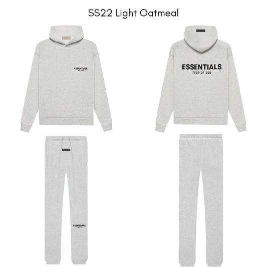 Fear Of God Essentials Tracksuit (SS22) Light Oatmeal