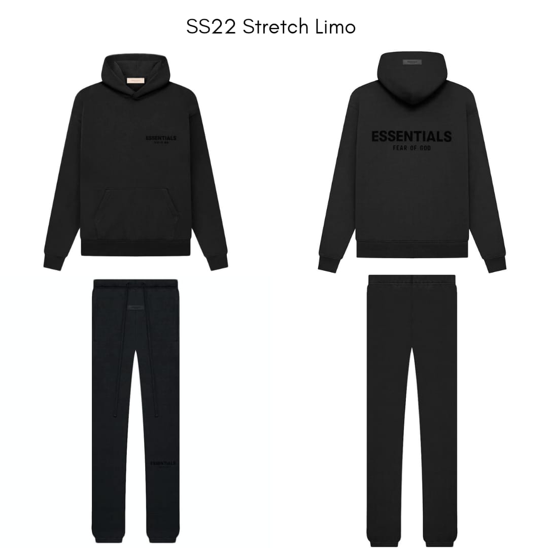 Fear Of God Essentials Tracksuit (SS22) Stretch Limo
