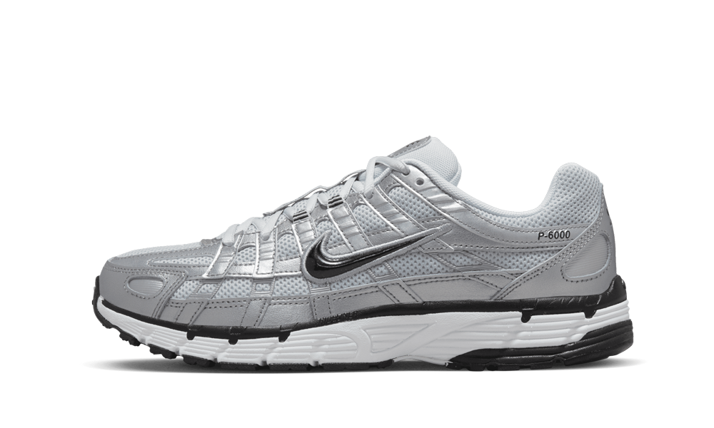 Nike P-6000 Metallic Silver Pure Platinum