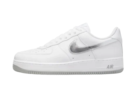 Nike Air Force 1 '07 Low Color of the Month White Metallic Silver