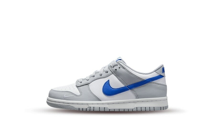 Nike Dunk Low White Gray Royal (GS) 