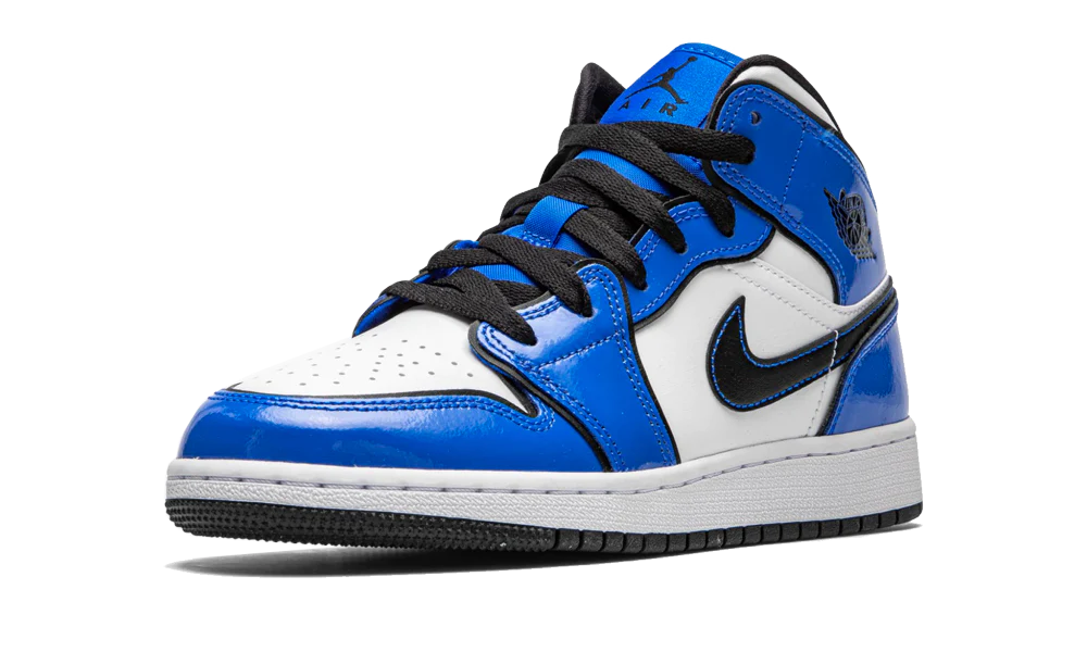 Air Jordan 1 Mid Signal Blue